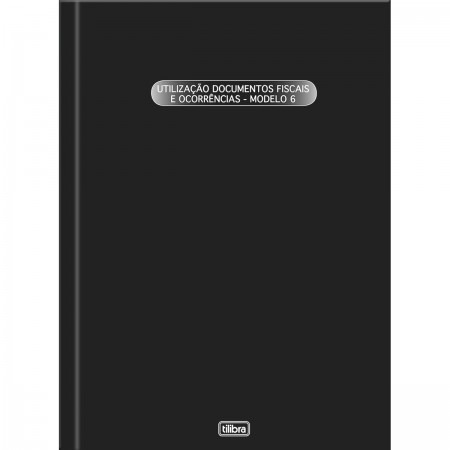 Livro De Reg Doc Fiscal Ocorr Mod6 50fls Tilibra Zip Papelaria