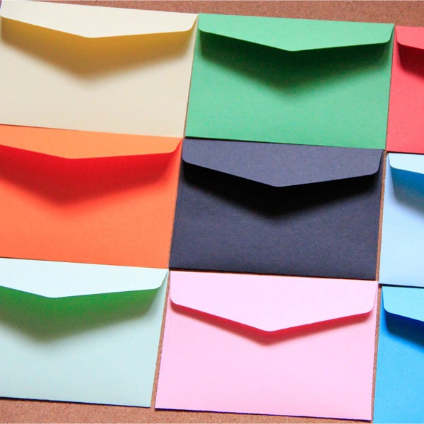 Envelope Colorido Carta - .Zip Papelaria
