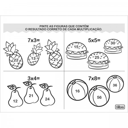 Atividades de Tabuadas - Atividades de Matematica